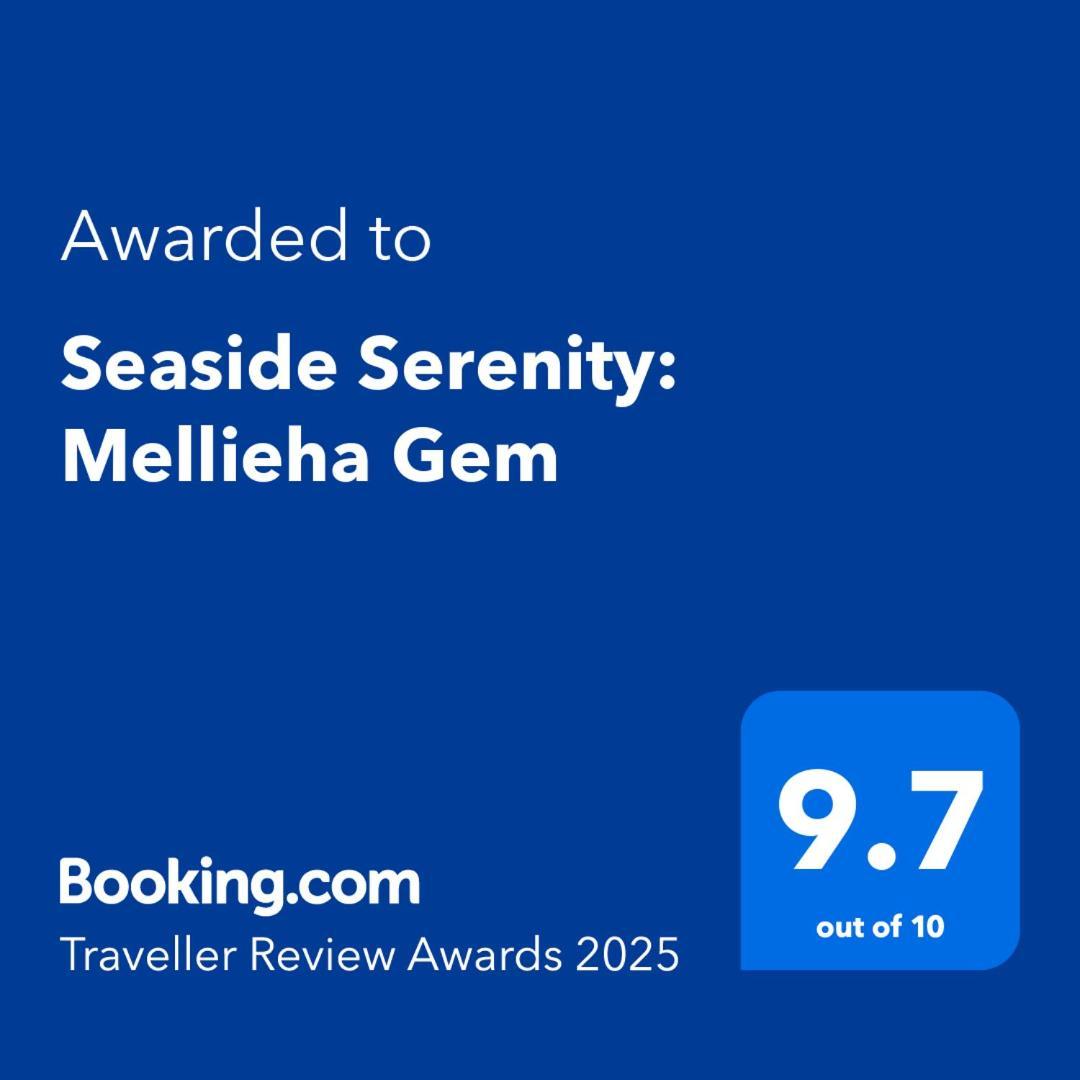 Seaside Serenity: Mellieha Gem Esterno foto